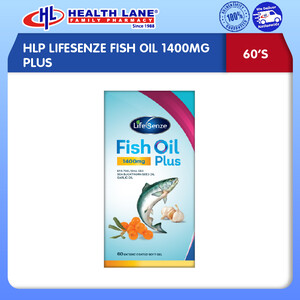 HLP LIFESENZE FISH OIL 1400MG PLUS (60'S)